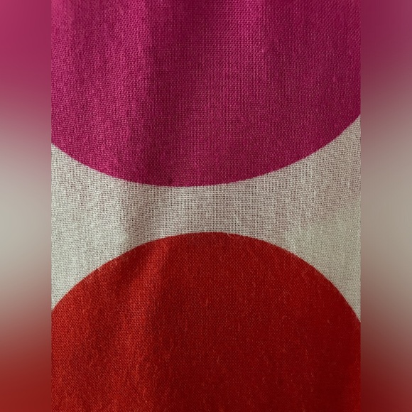 Kate Spade ♠️ scarf with pink polka dots - Picture 3 of 6